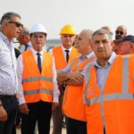 وزيرا التجهيز وأملاك الدولة يطّلعان على تقدّم أشغال الطّريق السيّارة تونس جلمة
