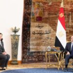 الرئيس المصري يستقبل رئيسة الحكومة