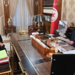 لقاء رئيس الجمهورية برئيسة الحكومة