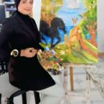 في غاليري الفن “آريس” بمراكايبو (فينيزويلا): مشاركة لافتة للفنانة التشكيلية جيهان الزراع في المعرض الإفتراضي العالمي “ذكريات إبداعية “