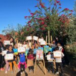 منطقة الشراحيل  (المكنين) – نادي الرسم بمعهد موزيكانا للموسيقى يخوض تجربة ابداعية فريدة