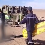 الجزائر: وفاة 14 مسافرا في انقلاب حافلة