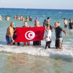 سوسة/ أجواء احتفالية رائعة.. في «غطسة العام الجديد» بشاطی بوجعفر…