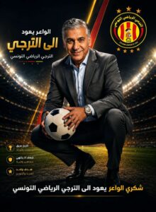 الترجي الرياضي: تعيين شكري الواعر في خطة نائب رئيس مكلف بكرة القدم